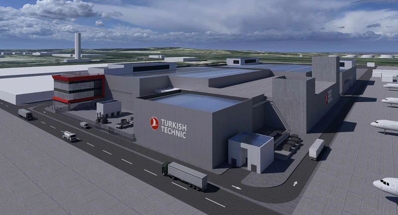 Recreaciones digitales de las futuras infraestructuras de Turkish Airlines. Foto: Turkish Airlines